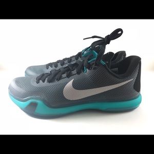 Nike 2015 Mens Kobe X Liberty10 Emerald Black